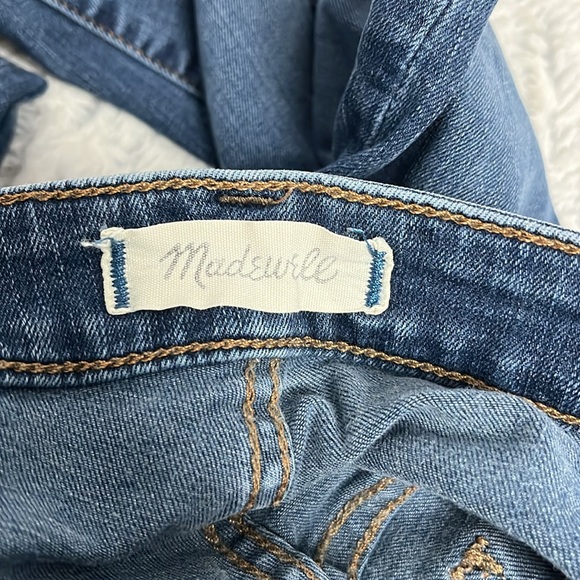 Madewell Curvy High Rise Skinny Jeans in medium wash size 30 - Picture 11 of 12